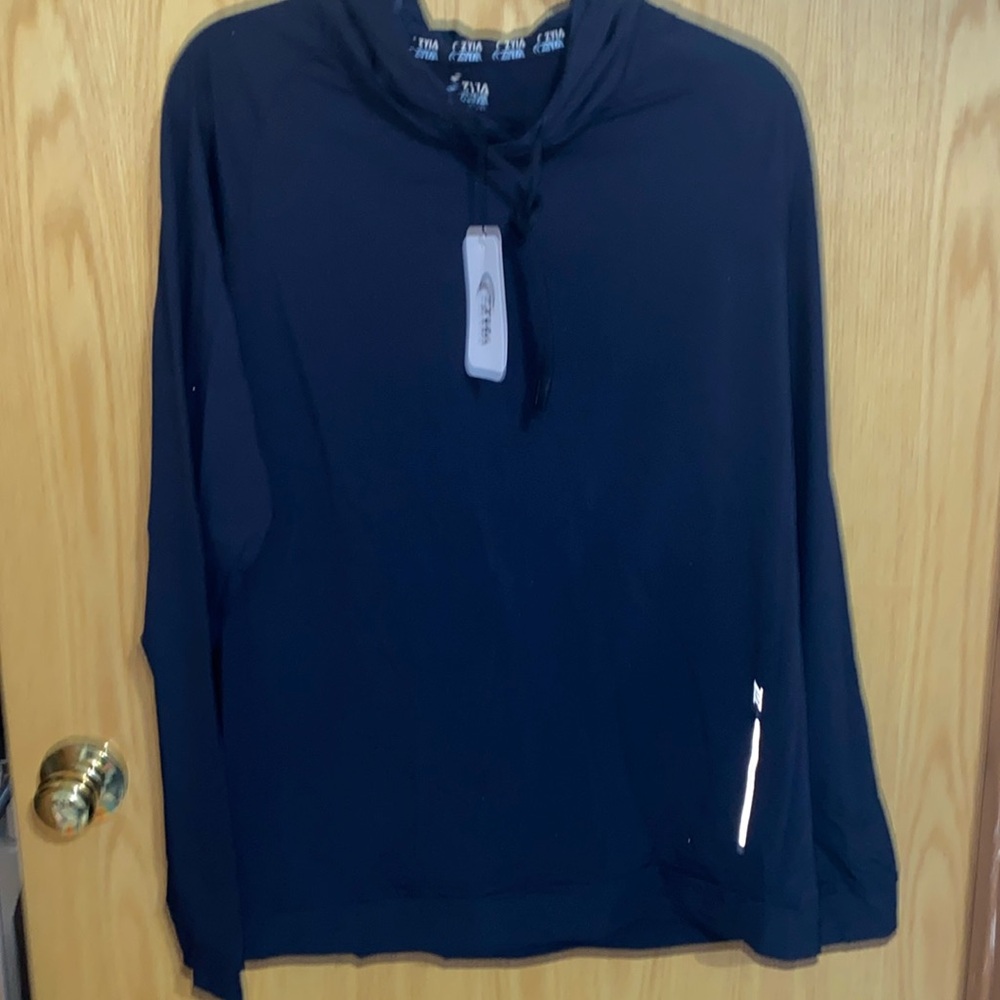 ZYIA Mens Navy Sahara Drawstring Hoodie XL